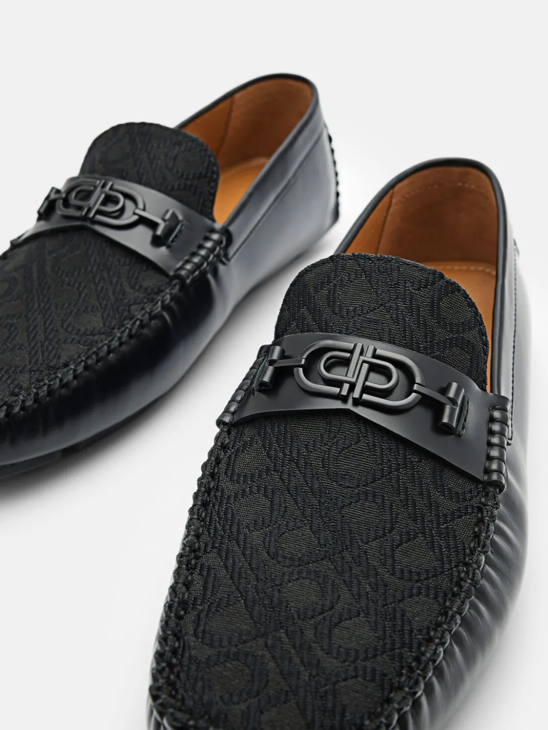 Leather Driving Shoes - Black