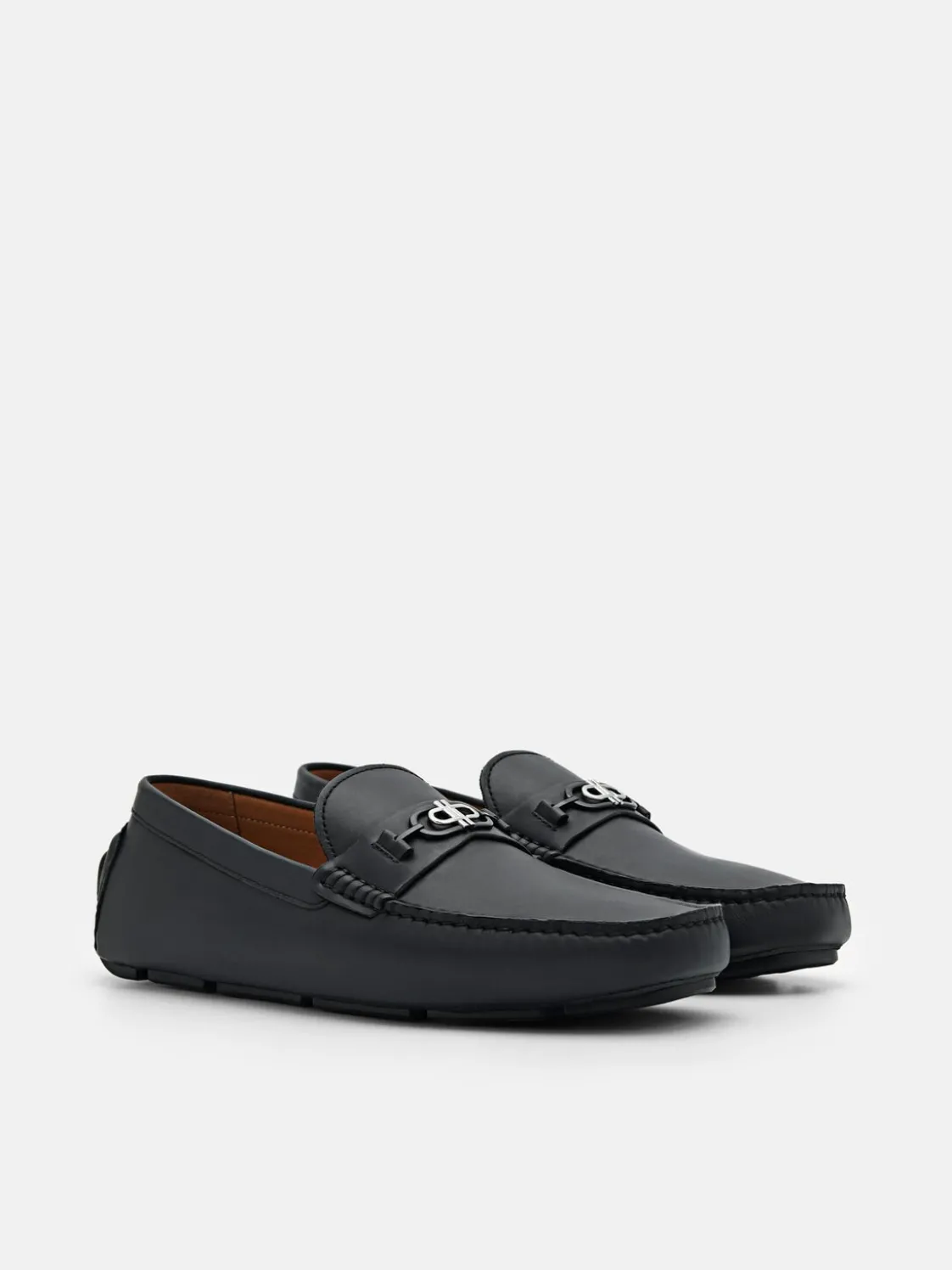 Leather Driving Shoes - Black