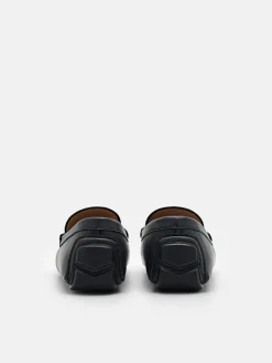 Leather Driving Shoes - Black