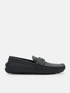 Leather Driving Shoes - Black