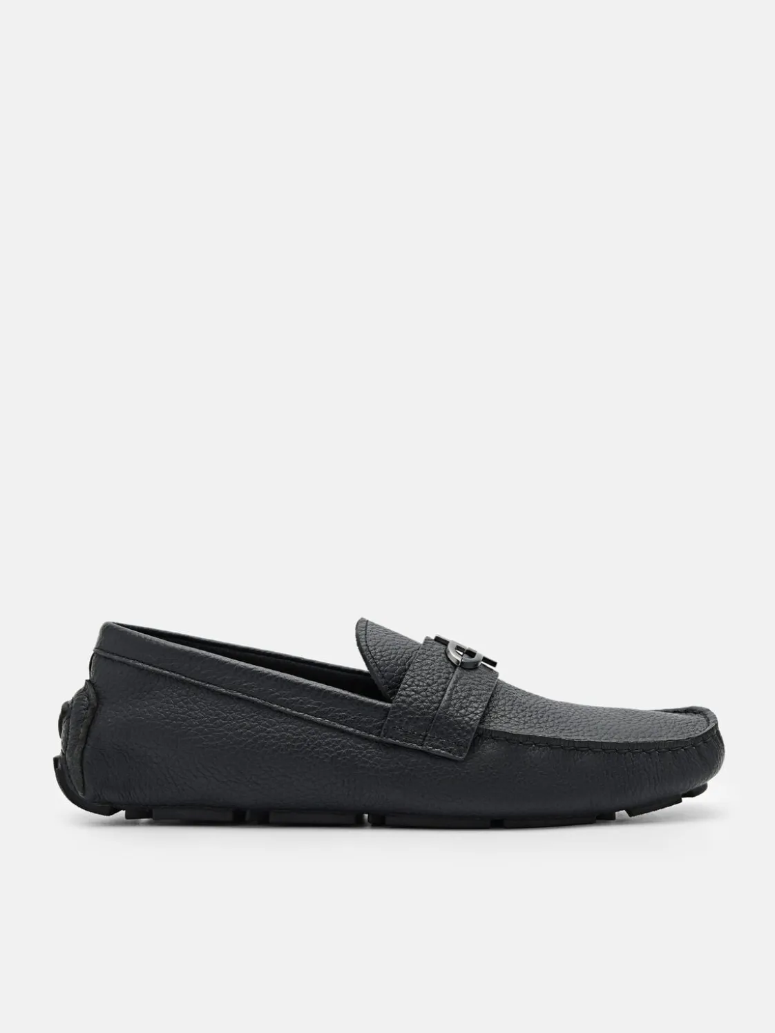 Leather Driving Shoes - Black