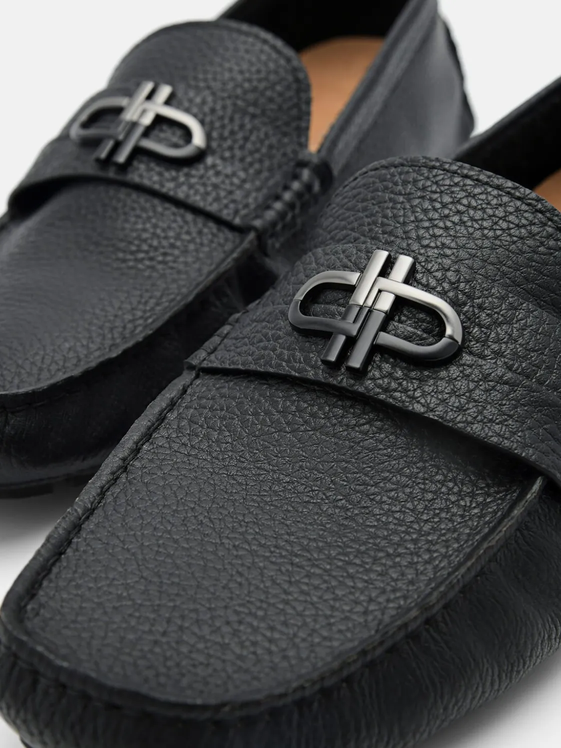 Leather Driving Shoes - Black