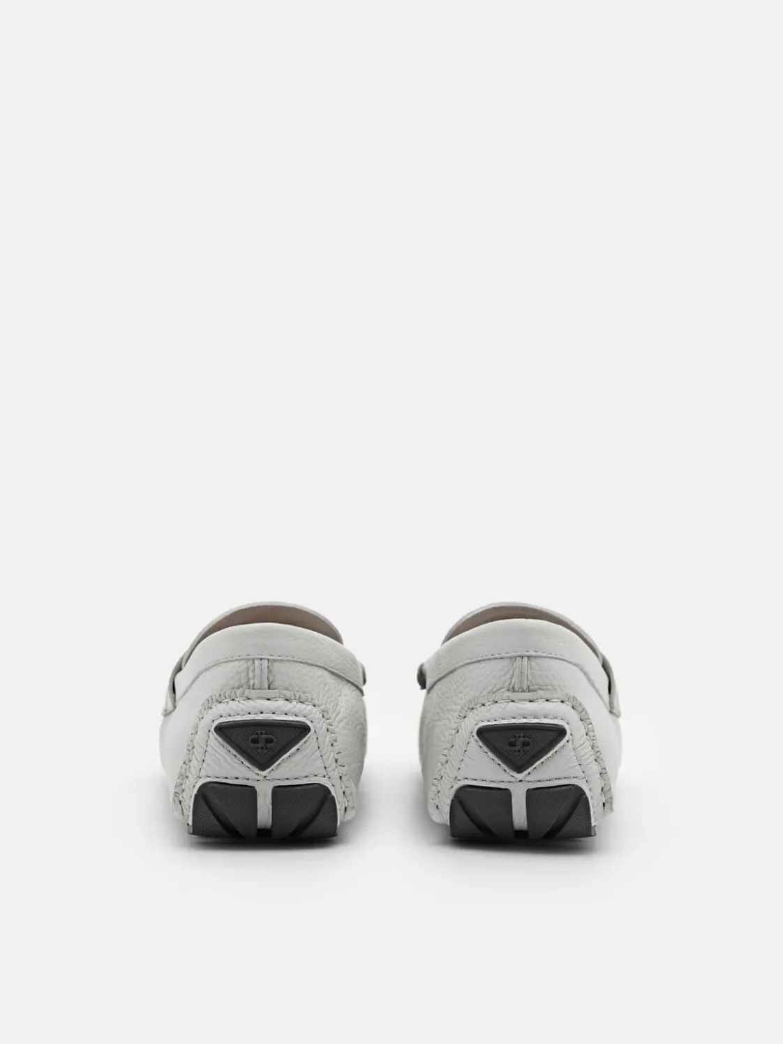 Leather Driving Shoes - Taupe