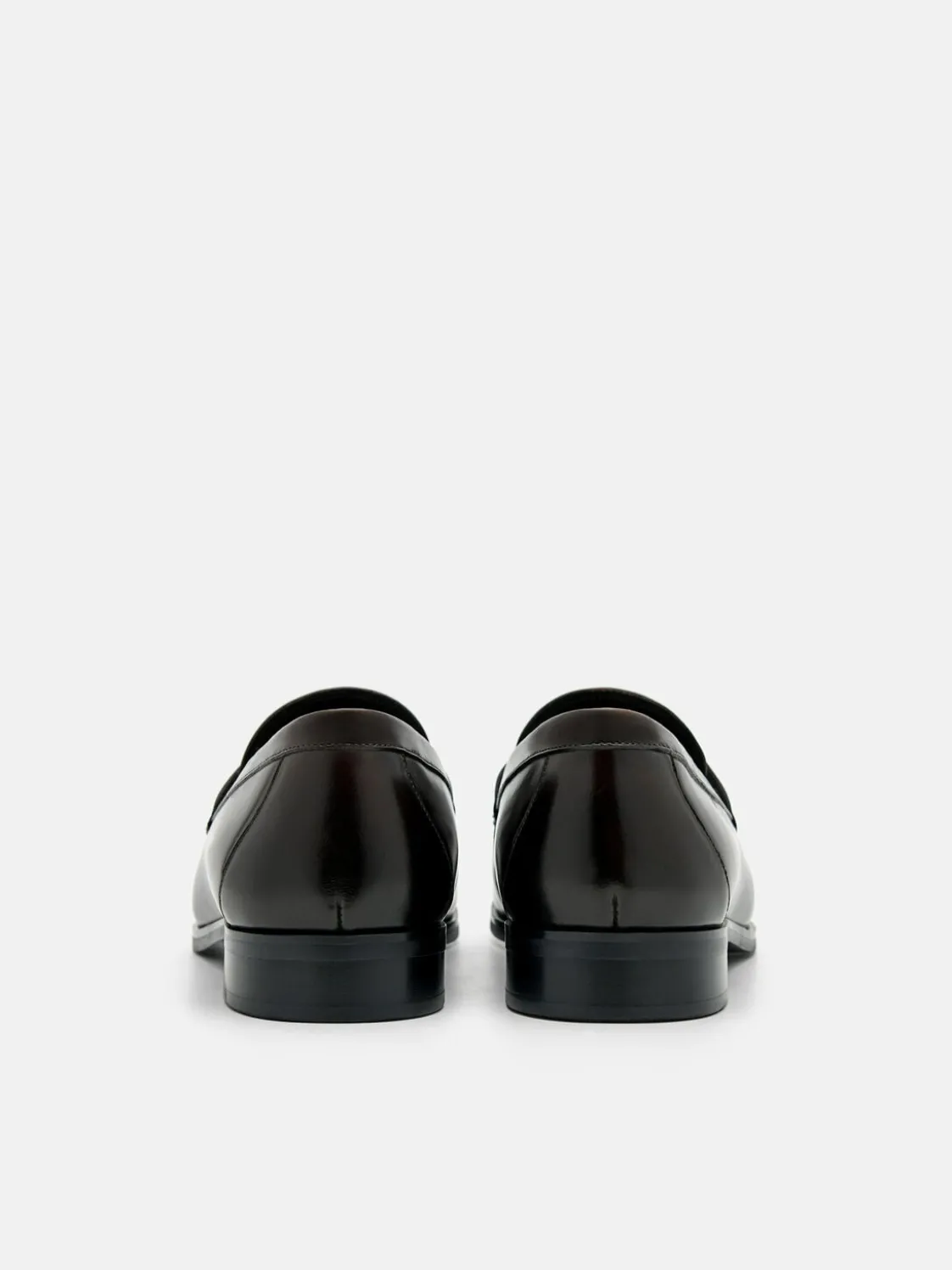 Leather Horsebit Loafer - Dark Brown