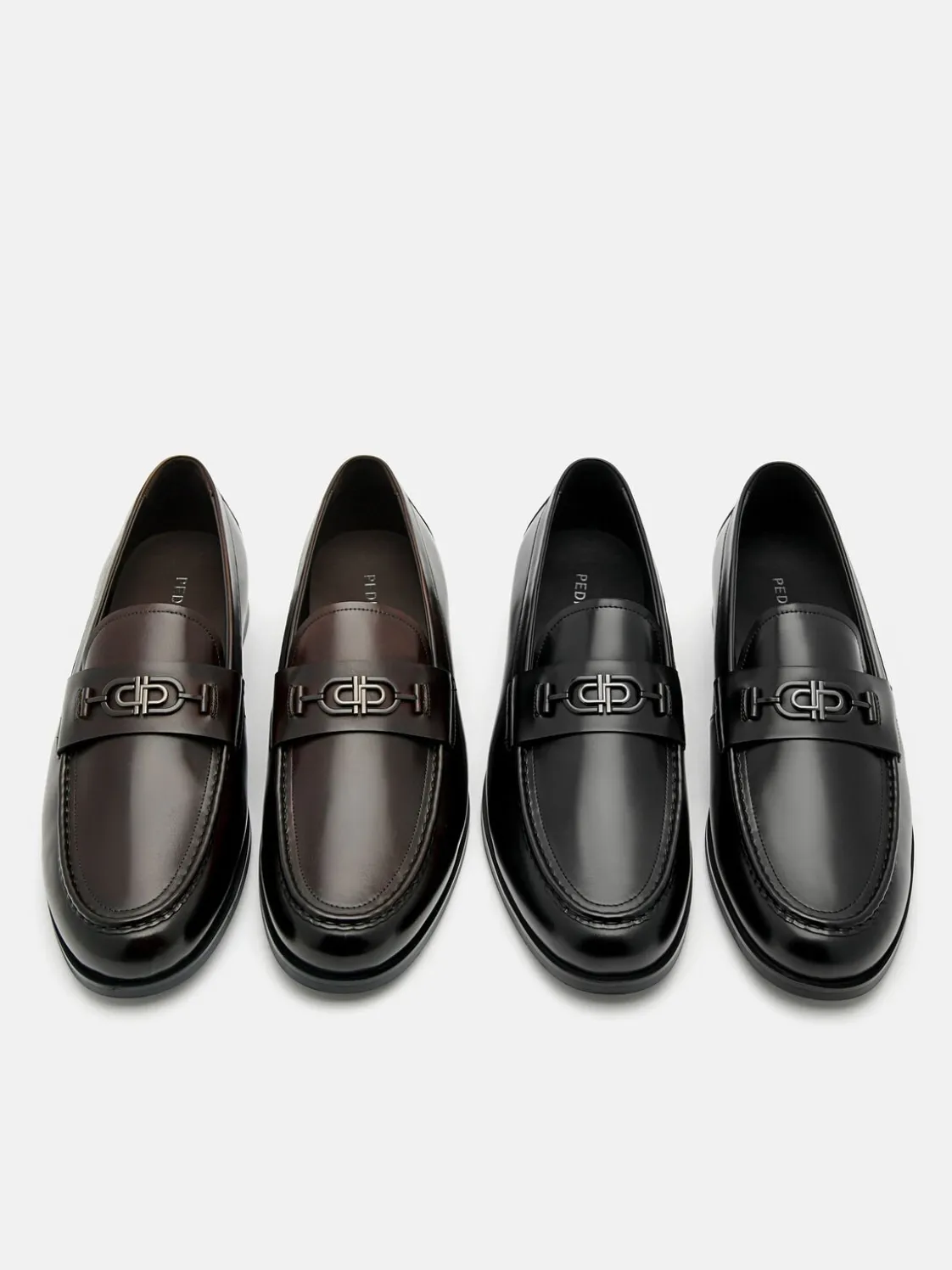 Leather Horsebit Loafer - Black
