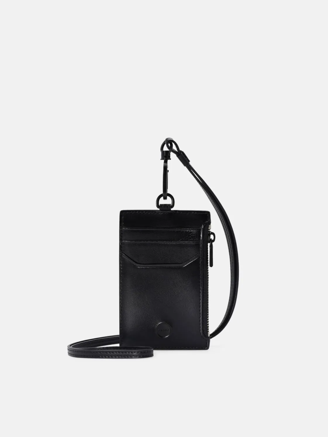 Leather Lanyard - Black