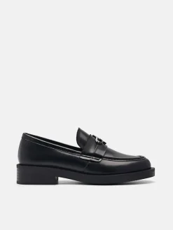 Leather Loafers - Black