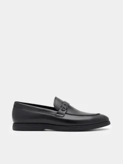 Leather Loafers - Black
