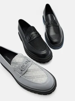 Leather Loafers - Black2