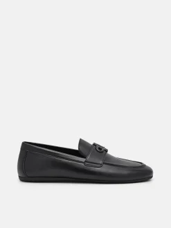 Leather Loafers - Black