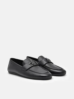 Leather Loafers - Black