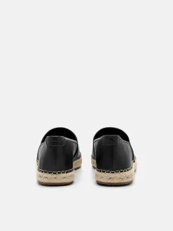 Leather Loafers - Black