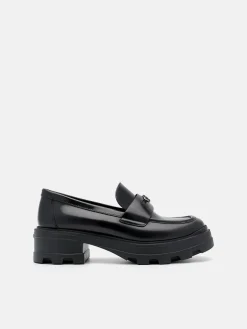 Leather Loafers - Black