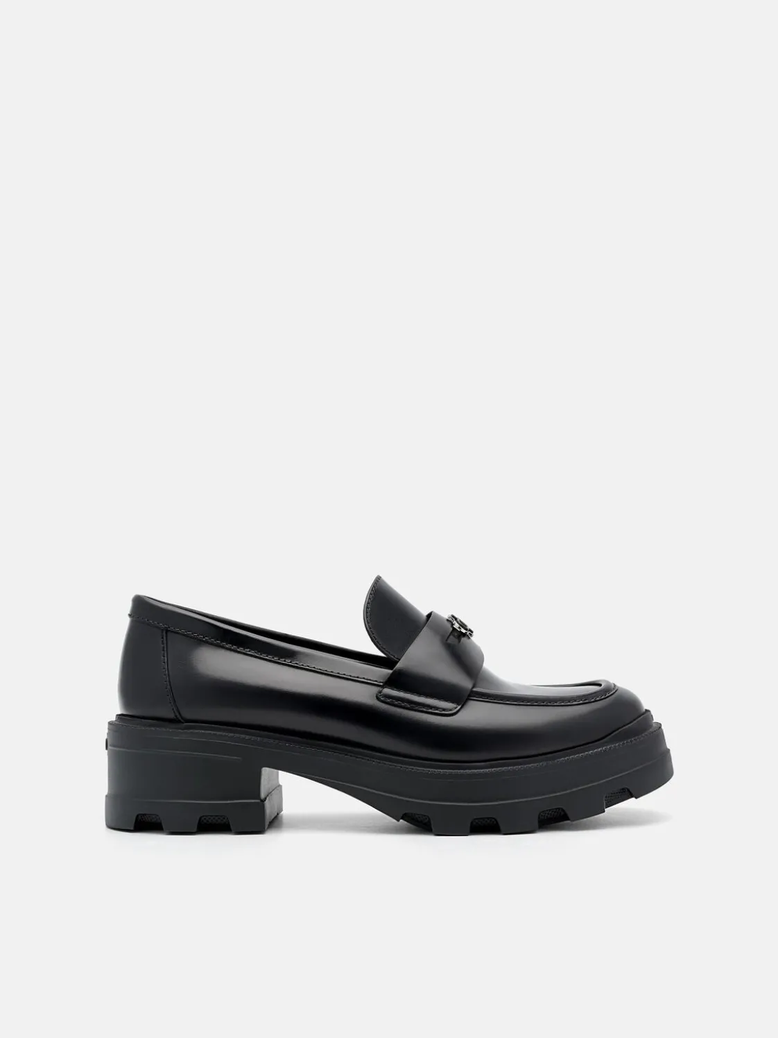 Leather Loafers - Black