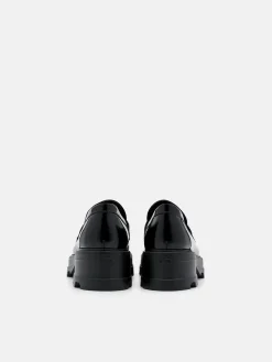 Leather Loafers - Black