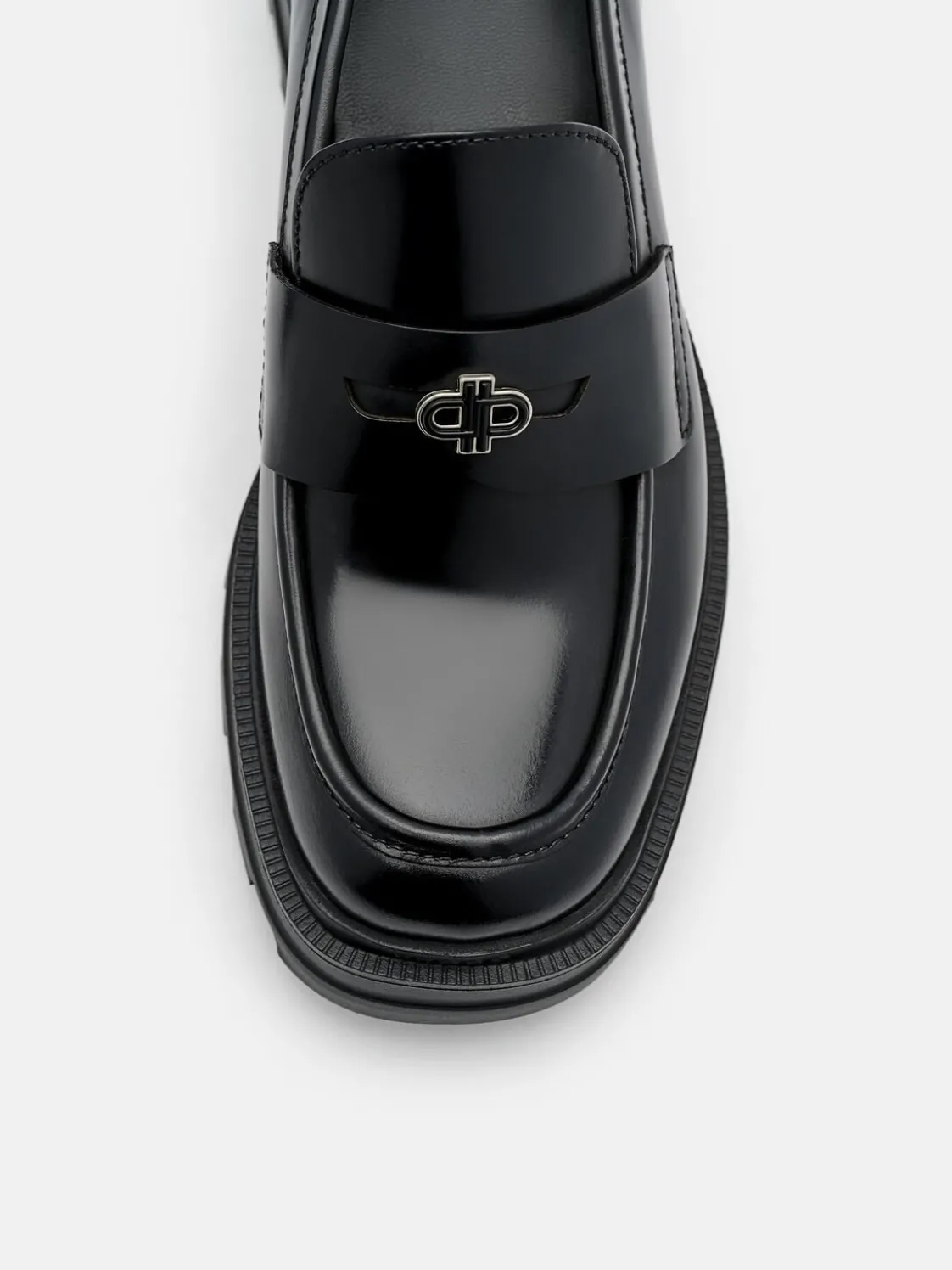 Leather Loafers - Black