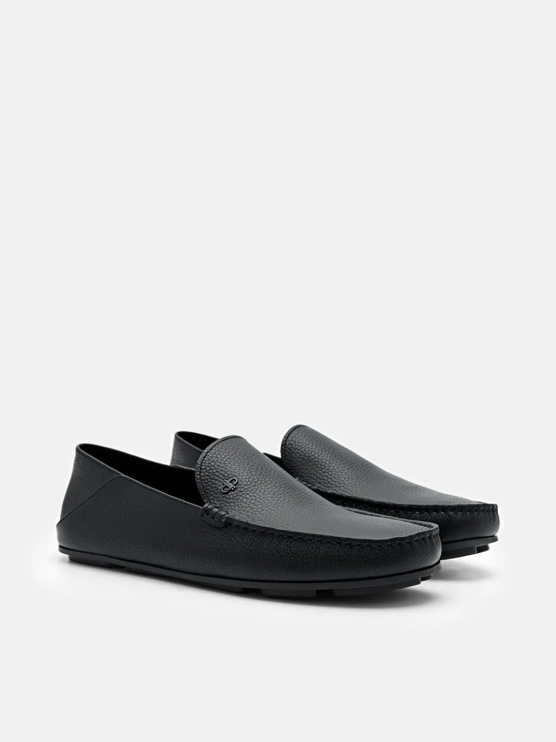 Leather Loafers - Black