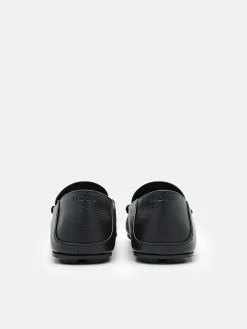 Leather Loafers - Black