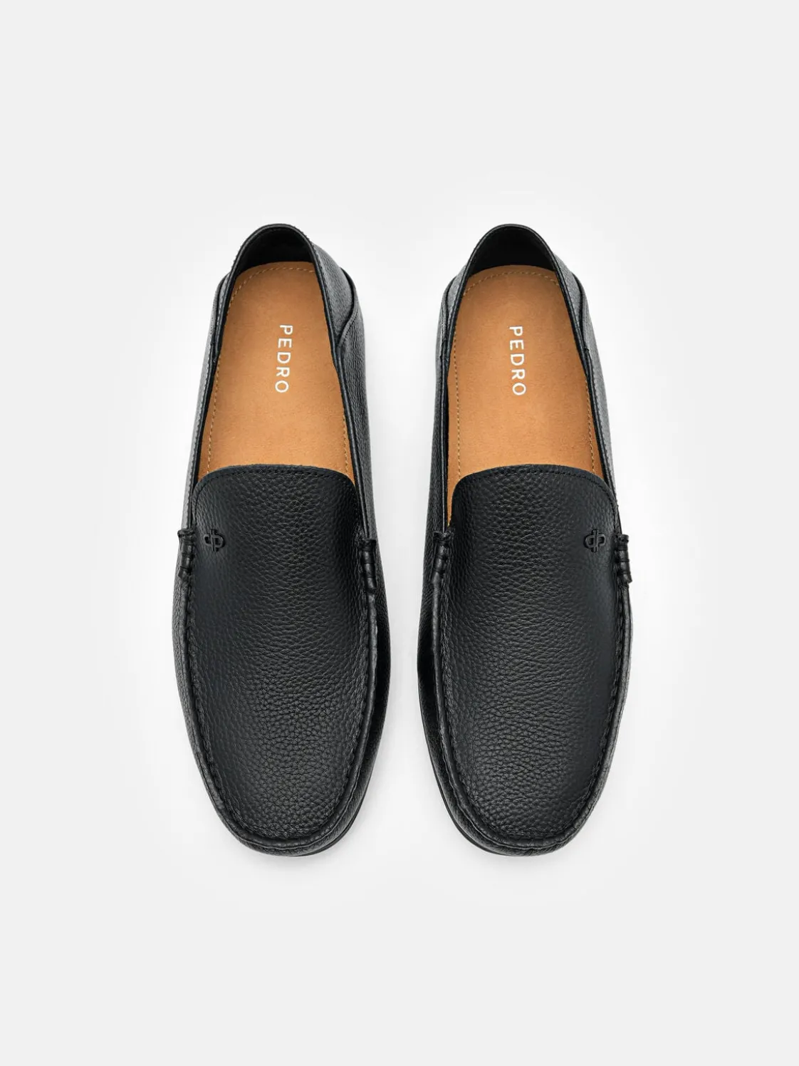 Leather Loafers - Black