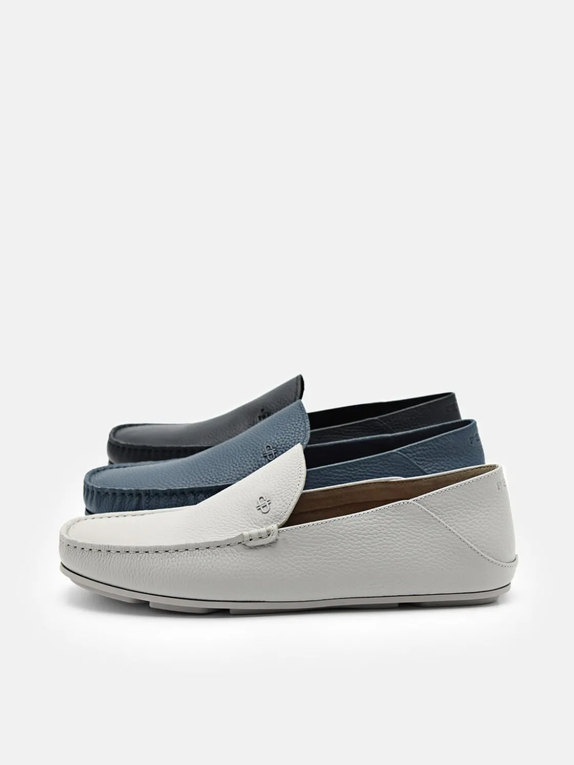 Leather Loafers - Black