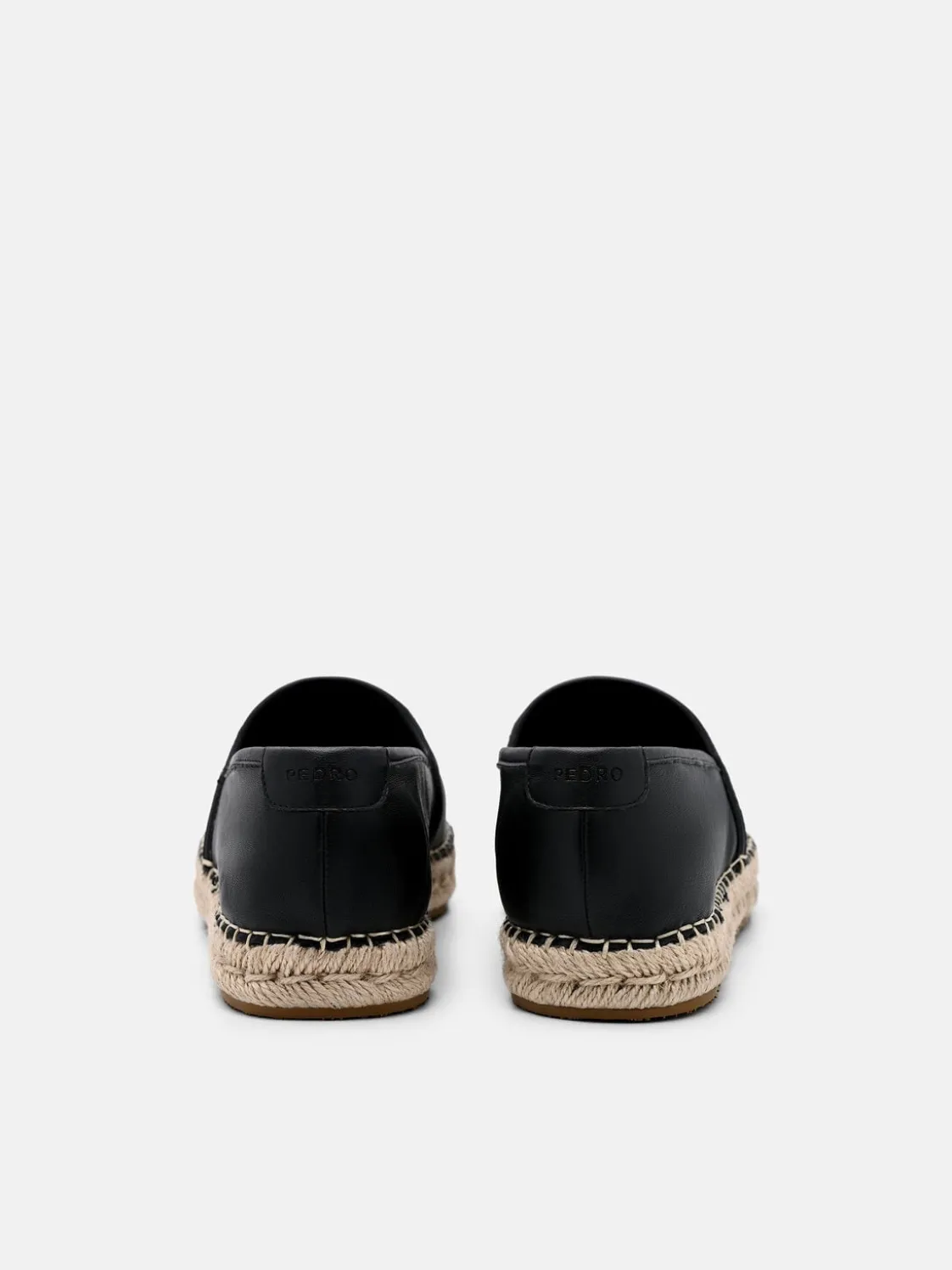 Leather Loafers - Black