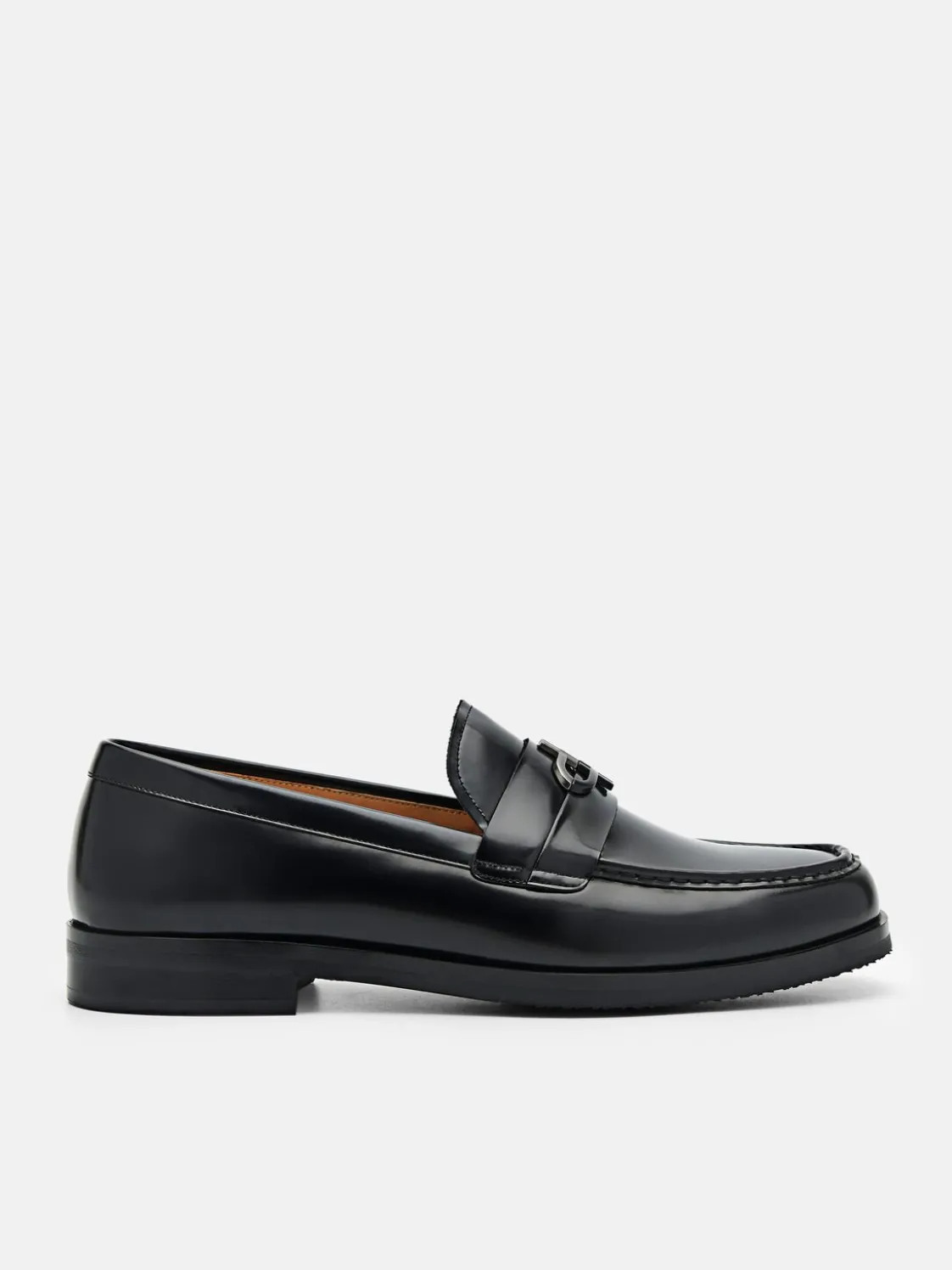 Leather Loafers - Black