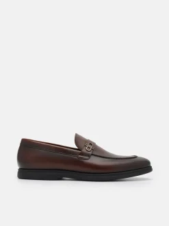 Leather Loafers - Brown