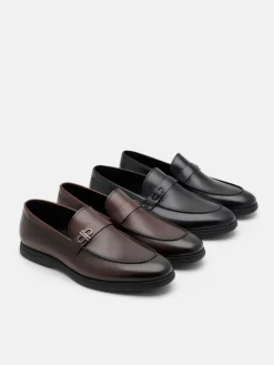 Leather Loafers - Brown