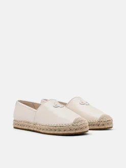 Leather Loafers - Chalk
