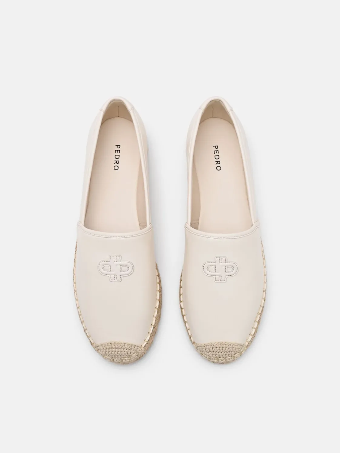 Leather Loafers - Chalk