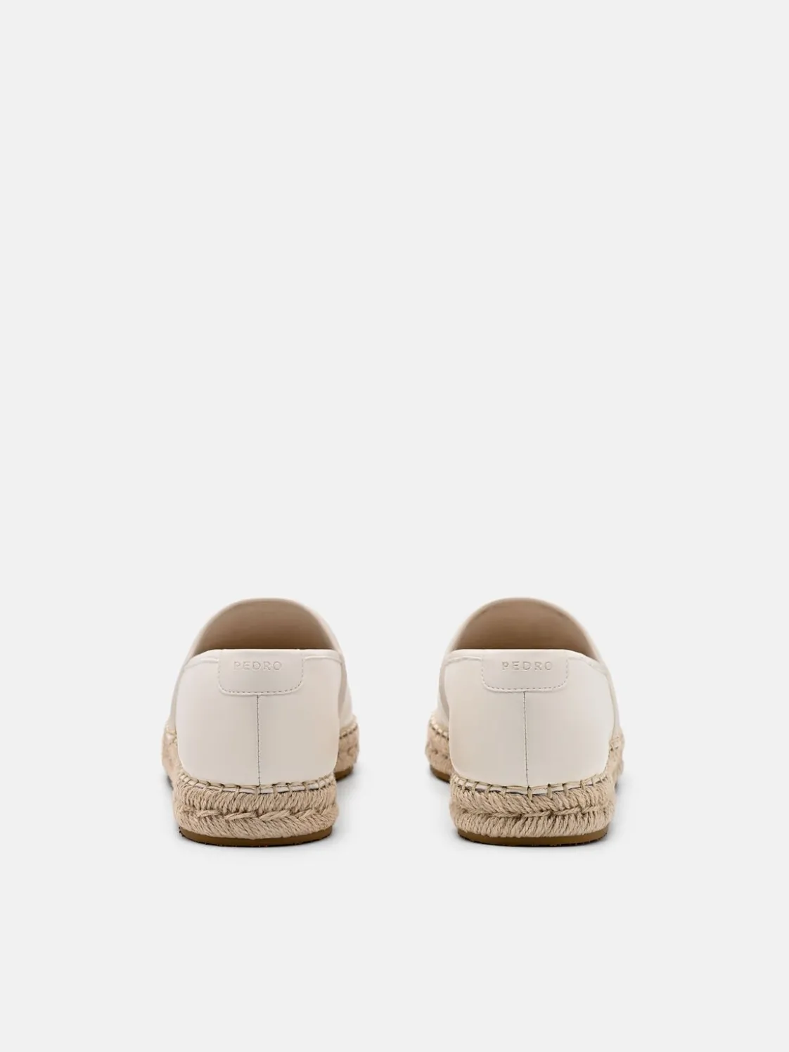Leather Loafers - Chalk