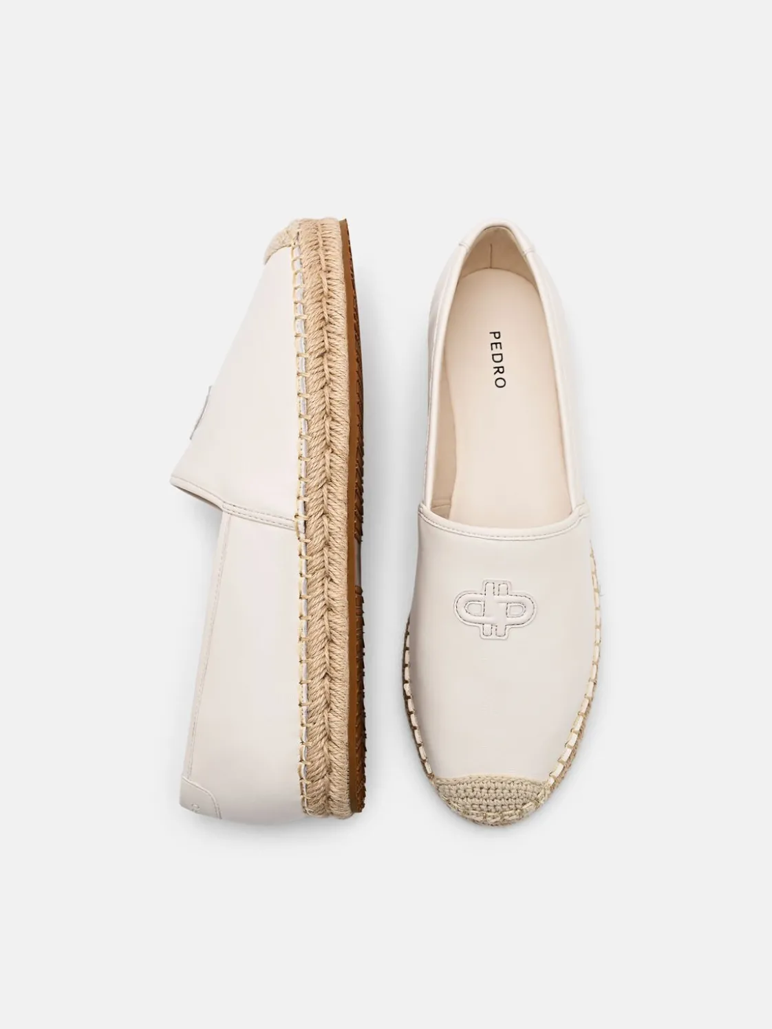 Leather Loafers - Chalk