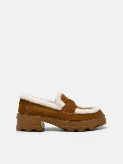 Leather Loafers - Cognac