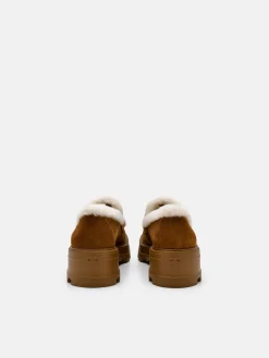 Leather Loafers - Cognac