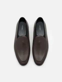 Leather Loafers - Dark Brown Burnish