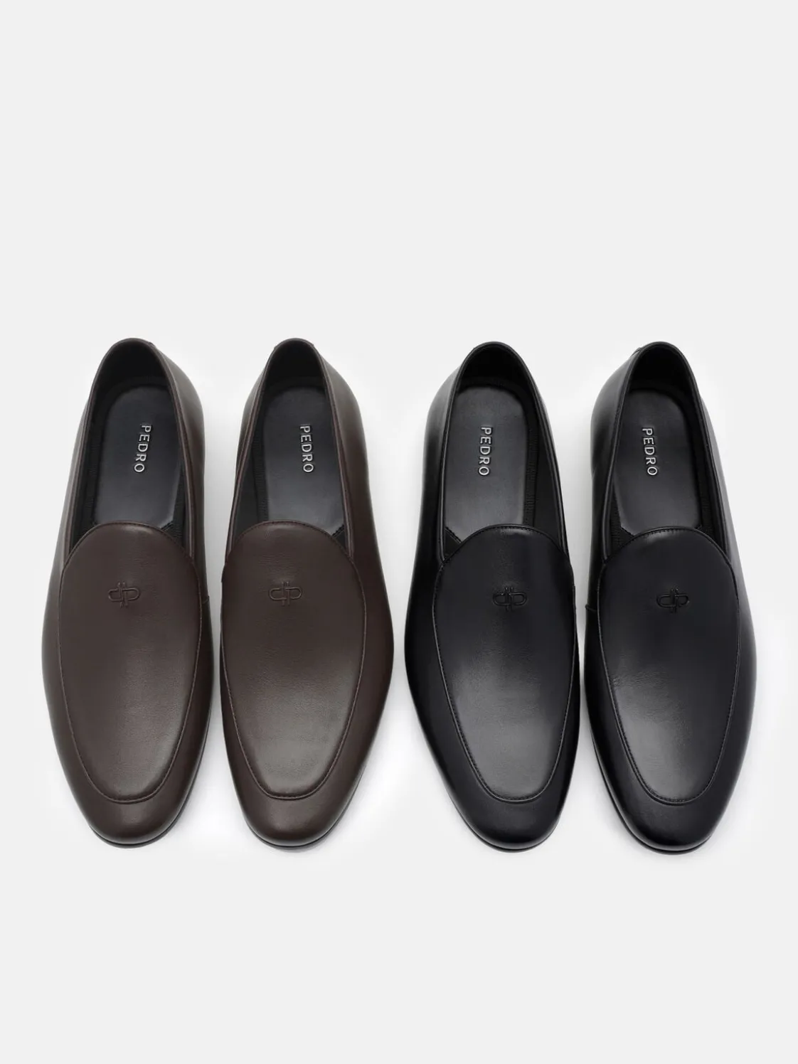 Leather Loafers - Dark Brown Burnish