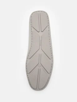 Leather Loafers - Grey