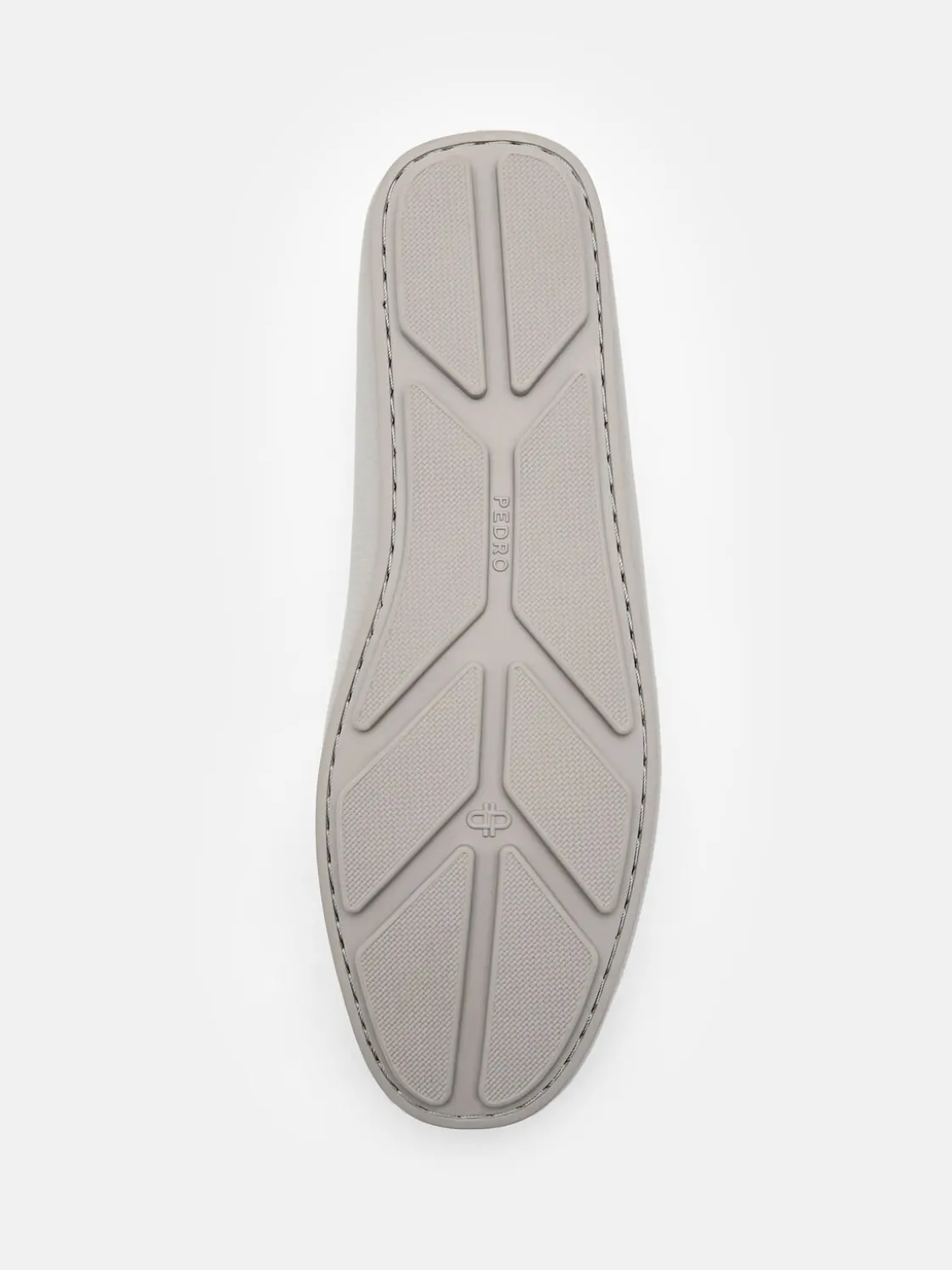 Leather Loafers - Grey