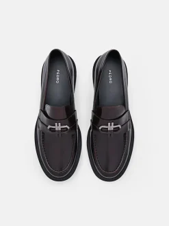 Leather Loafers - Mahogany