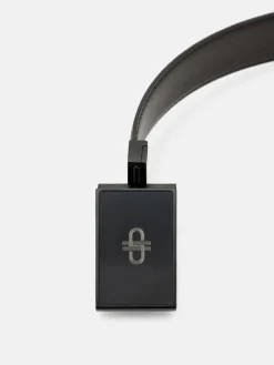 Leather Reversible Tang Belt - Black