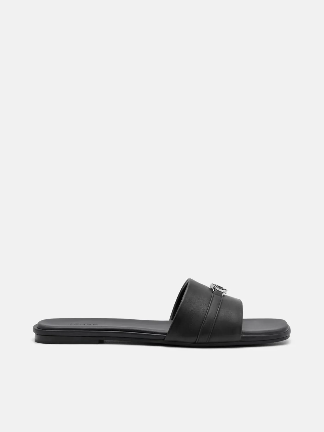 Leather Sandals - Black