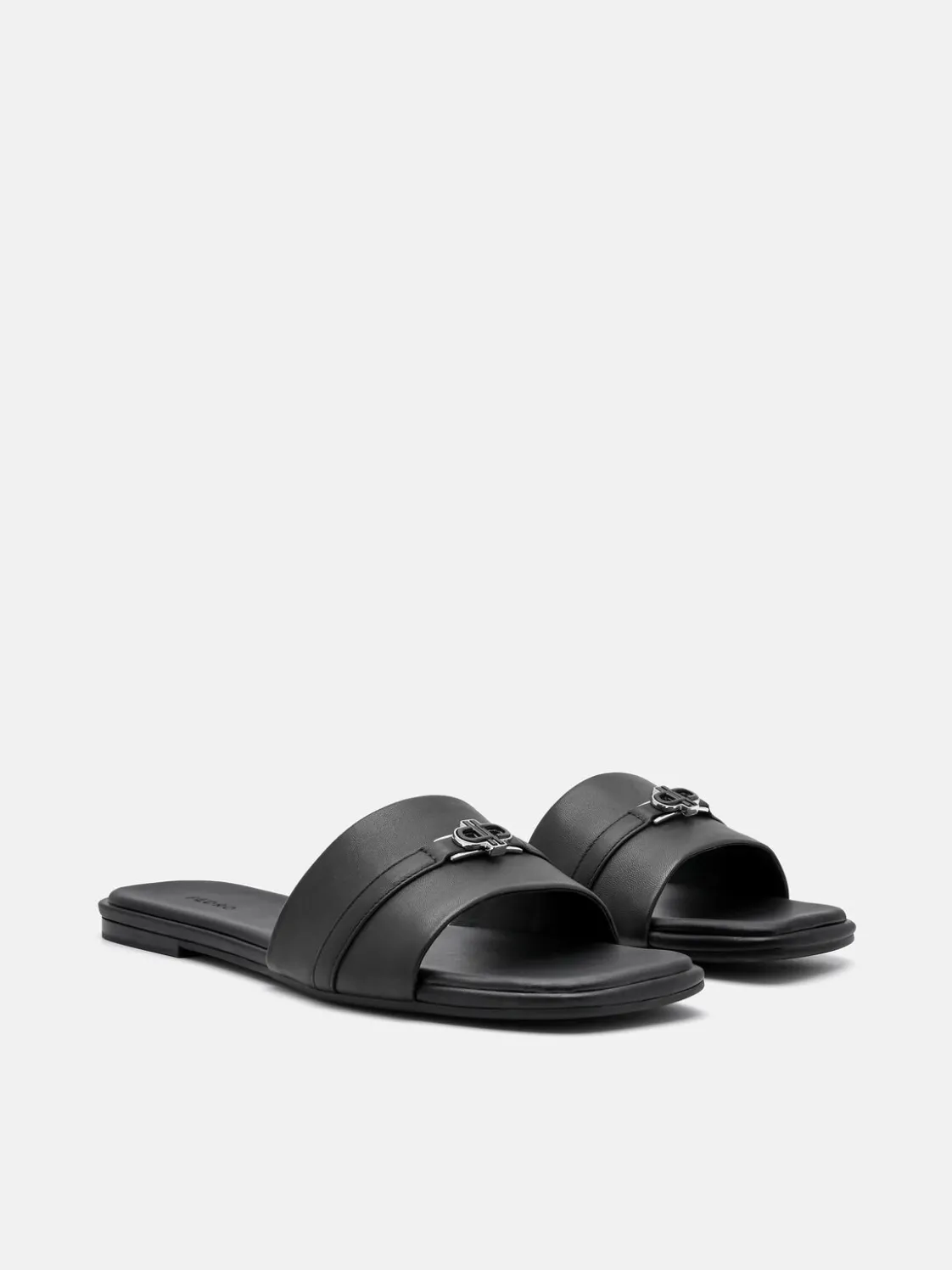 Leather Sandals - Black