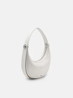 Leather Shoulder Bag - Chalk