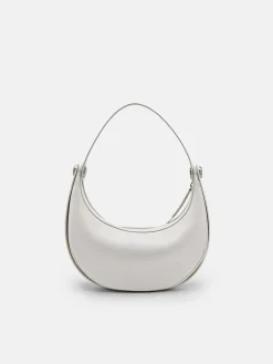 Leather Shoulder Bag - Chalk