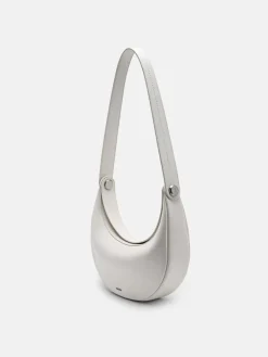 Leather Shoulder Bag - Chalk