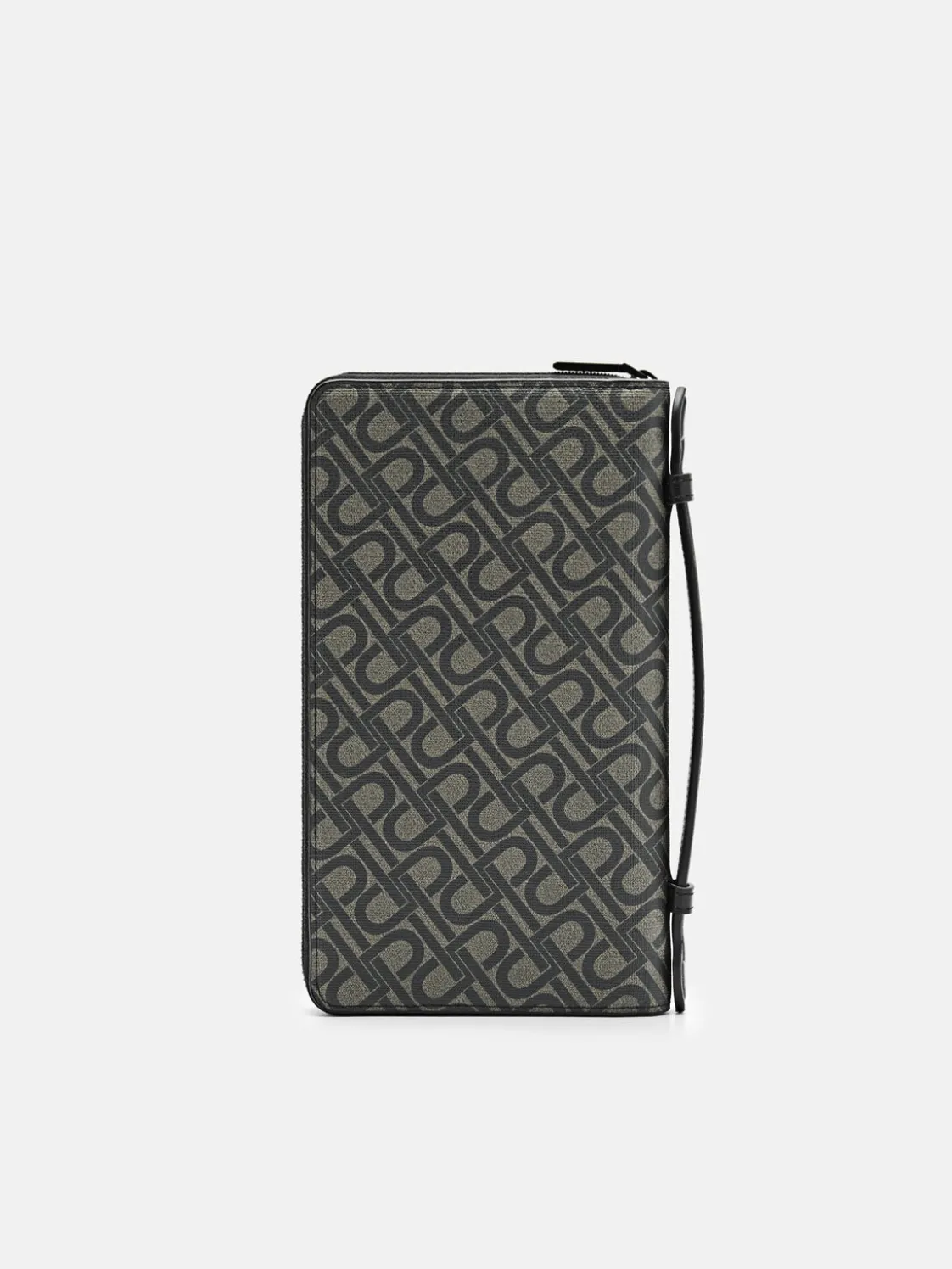Leather Travel Organizer - Black