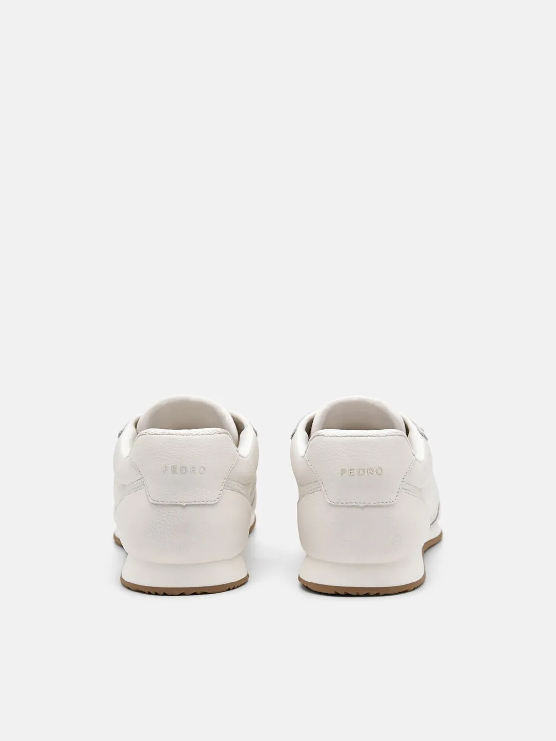 Lewis Leather Sneakers - Chalk