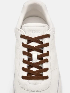 Lewis Leather Sneakers - Chalk