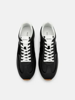 Lewis Suede Sneakers - Black