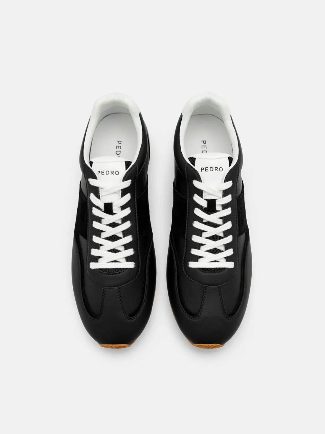 Lewis Suede Sneakers - Black